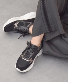 Bridget Birkin 【PARADIS COULEUR】異素材コンビレースアップスニーカー