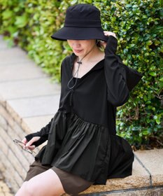 UNFILO FINE MOVE アシンメトリー ハット