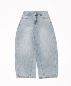 WEGO ラインストーンbackロゴデニム