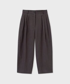 Paul Smith レーヨンリネン コクーンシルエット タックパンツ