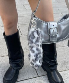 WEGO 総柄しっぽキーホルダー