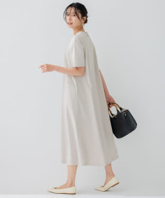 23区 S 【洗える】ストレッチポンチ Aライン ワンピース