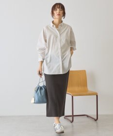 AMERICAN HOLIC 【イージーケア】バックギャザーリボンシャツ