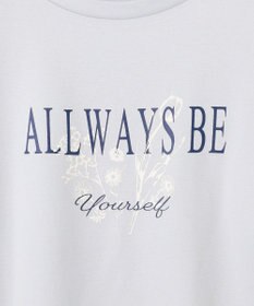 Feroux メッセージプリント・ロングスリーブTシャツ