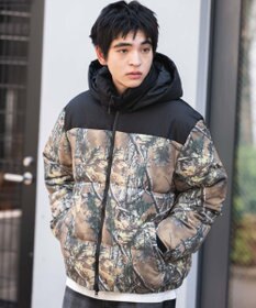 WEGO 【25年秋冬新作/ユニセックス着用ITEM/SMLサイズ展開】2WAYパファーブルゾン