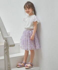 ANY KIDS フラワーチュール半袖Tシャツ