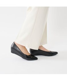 MODE ET JACOMO <MODE ET JACOMO>ポインテッドウェッジソールパンプス
