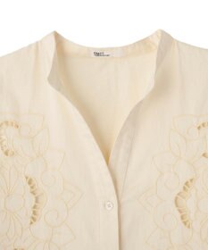 CRAFT STANDARD BOUTIQUE インド製 カットワークシシュウワンピース