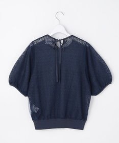 自由区 【カトリエムブーケ】Un pull en dentelle シアーニットプルオーバー