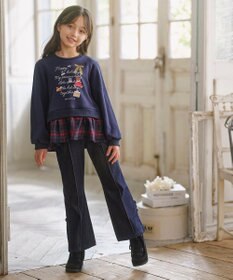 組曲 KIDS 【110-140㎝】フレア デニムパンツ