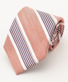 J.PRESS MEN 【LINEN MIX COLLECTION】 レジメンタル ネクタイ