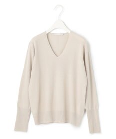 ICB 【人気のため新色追加・WEB限定カラーあり】ソフトウールハイゲージ Vネックニット