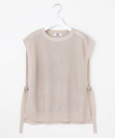 J.PRESS LADIES L 【洗える】Vis/Peスパーク クルーネック ニット ベスト