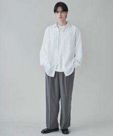 WEGO 【ユニセックス着用ITEM/SMLサイズ展開/冷房対策/紫外線対策】シアーBIGシャツ