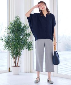 Tiaclasse 【新色追加・洗える】ストレートワイドパンツ