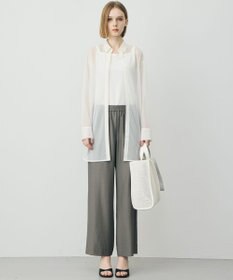 ICB L 【先行予約】ワッシャーツイル ワイドストレートパンツ