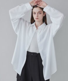 WEGO 【ユニセックス着用ITEM/SMLサイズ展開/冷房対策/紫外線対策】シアーBIGシャツ