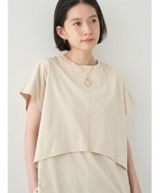 AMERICAN HOLIC レイヤードフレンチスリーブカットチュニック