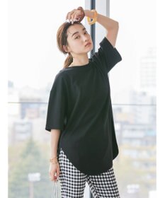 AMERICAN HOLIC 抗菌防臭　Ｄａｉｌｙ！　裾ラウンドカットチュニック