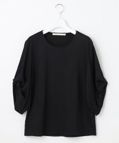 自由区 ナノシアースムース 袖デザイン カットソー