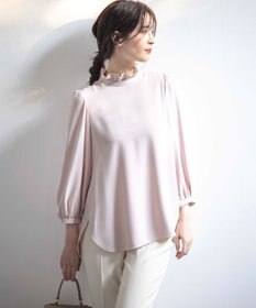 組曲 L 【KUMIKYOKU NAVY】ジョーゼットシフォン ブラウス