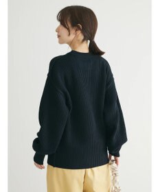 Green Parks 洗える　アゼ編みニットプルオーバー