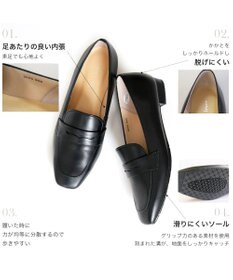 Pointer 日本製 本革シンプルローファー