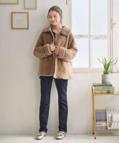 組曲 KIDS 【150-160㎝】 シャギーデニムパンツ