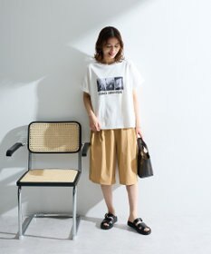 Green Parks 撥水加工ワイドキュロット