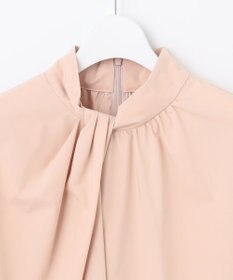 自由区 L 【洗える】ストレッチタイプライター ブラウス