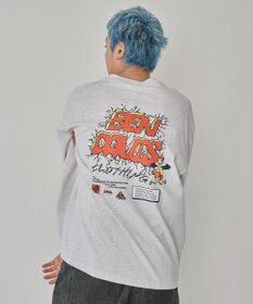 WEGO 【ユニセックス着用ITEM】別注BENDAVISグラフィックT（LS）