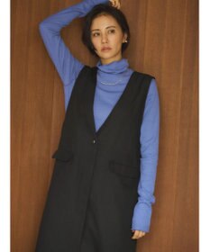 Green Parks ジレにもなる２ｗａｙＶネックジャンスカ