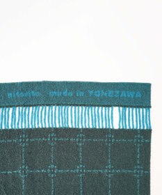 nitorito 【UNISEX】stamp チェック柄 3WAY ストール