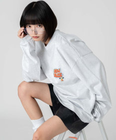 WEGO 【ユニセックス着用ITEM】別注BENDAVISグラフィックT（LS）