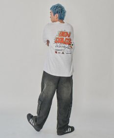 WEGO 【ユニセックス着用ITEM】別注BENDAVISグラフィックT（LS）