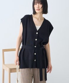AMERICAN HOLIC 金ボタンニットジレ