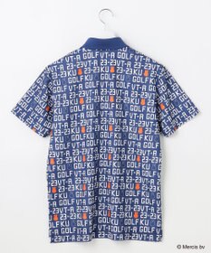 23区GOLF 【MEN】【吸水速乾/UVカット】ミッフィーロゴポロシャツ