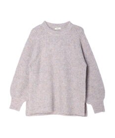 earth music&ecology フワフワＭＩＸヤーンチュニック