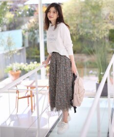 ANY L ロゴロングTシャツ