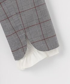 組曲 KIDS 【150-170㎝】グレンチェックジャケット＆プリーツワンピース セット