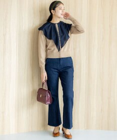 組曲 【洗える・6色展開】Elenaベーシックニット カーディガン