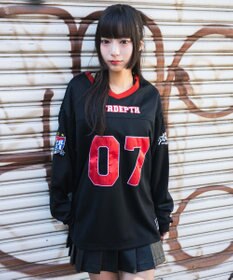 WEGO 【ユニセックス着用ITEM】ナンバリングホッケーT（LS）