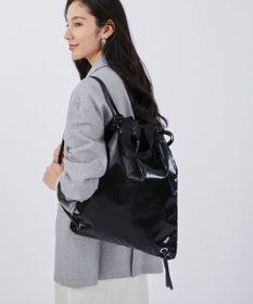 LeSportsac TH CITY KNAPSACK/アップタウンブラックシャイン/ブラック