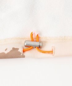 PW CIRCULUS 【WOMEN】ピント柄 ハーフジップ スウェット