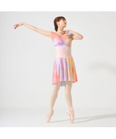 Chacott 【NOZOMI YUASA】フレンチスリーブレオタード