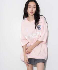 WEGO 【ユニセックス着用ITEM/手洗い可/MLサイズ】ラインゲームロゴT