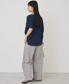 AMERICAN HOLIC 【予約】【WEB限定】イージーケア+接触冷感バックタック半袖プルオーバー