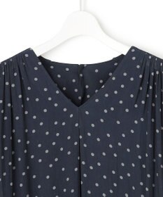 23区 S 【先行予約/WEB&一部店舗限定】ドット フレアワンピース