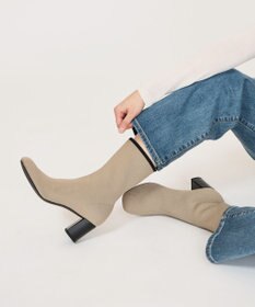 steppi 【防水 / 洗える】オブリークトゥ ブーツ