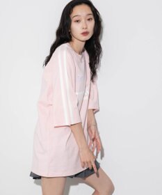 WEGO 【ユニセックス着用ITEM/手洗い可/MLサイズ】ラインゲームロゴT